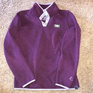 Purple LLBean Pullover